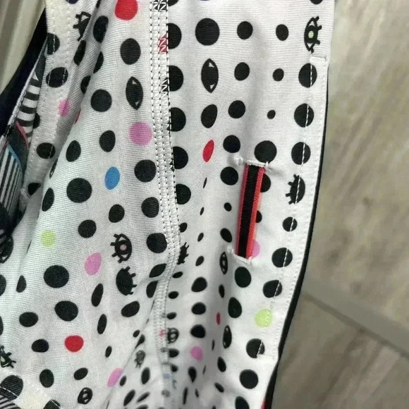 Lululemon Speed Shorts Sz 6 Seawheeze Chevron Print Lined 3" Inseam - Picture 9 of 9